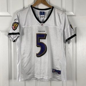 Reebok NFL Ravens #5 Flacco Jersey, women’s XL